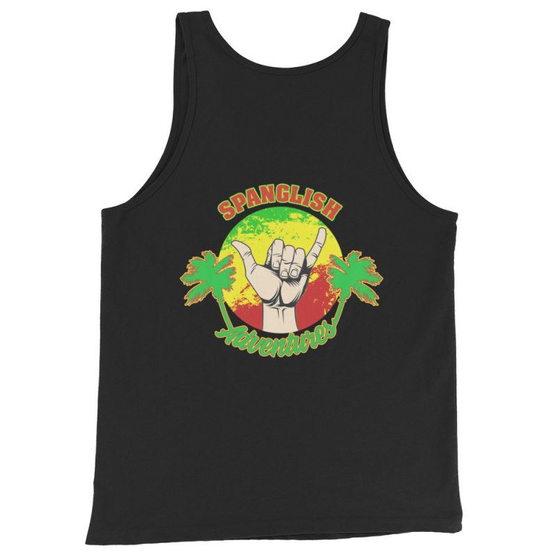 Rasta Man Men's Tank Top - Image 3
