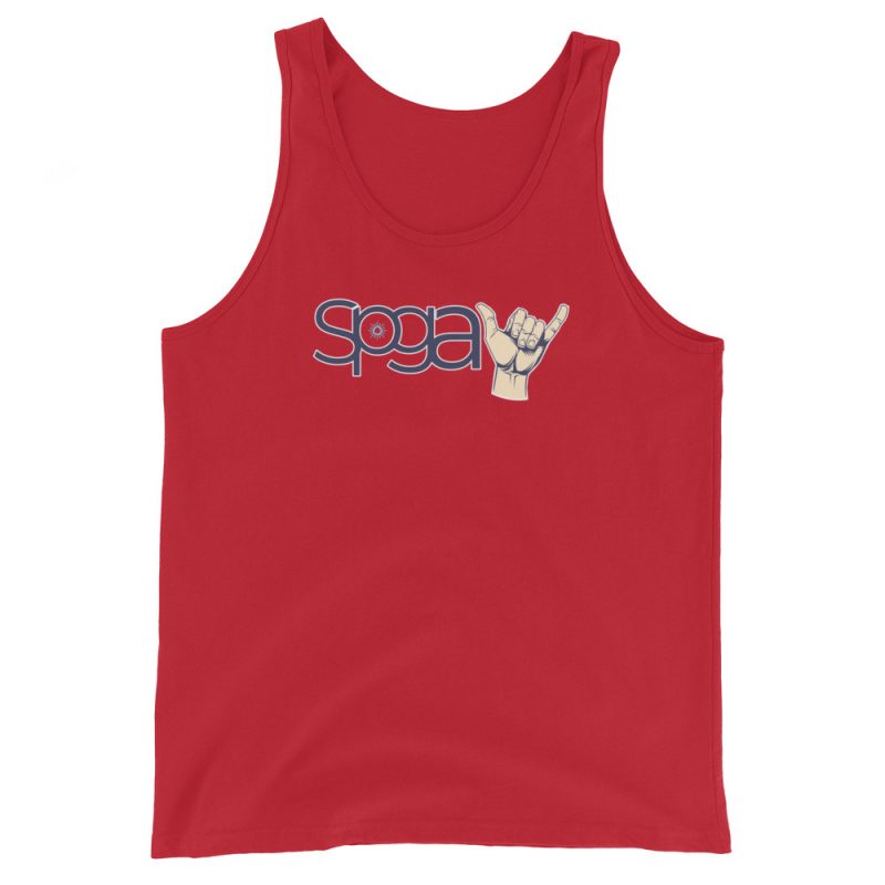 Blue Sky Men's Tank Top - Image 8