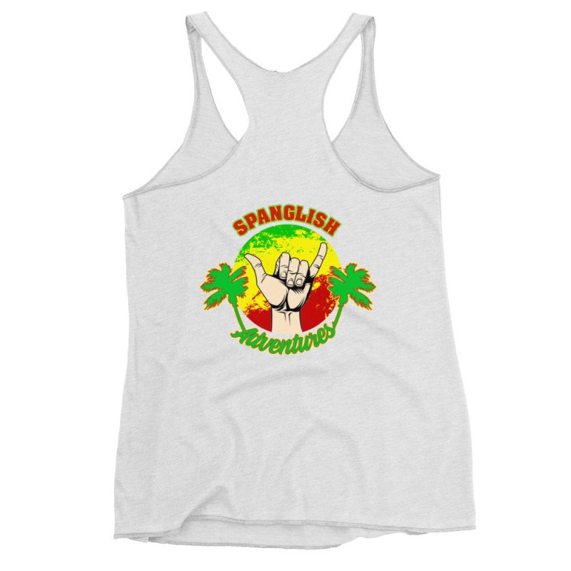 Rasta Man Women's Racerback Tank - Image 19