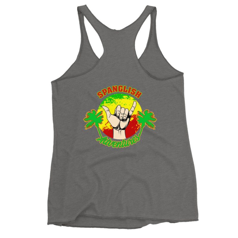 Rasta Man Women's Racerback Tank - Image 16