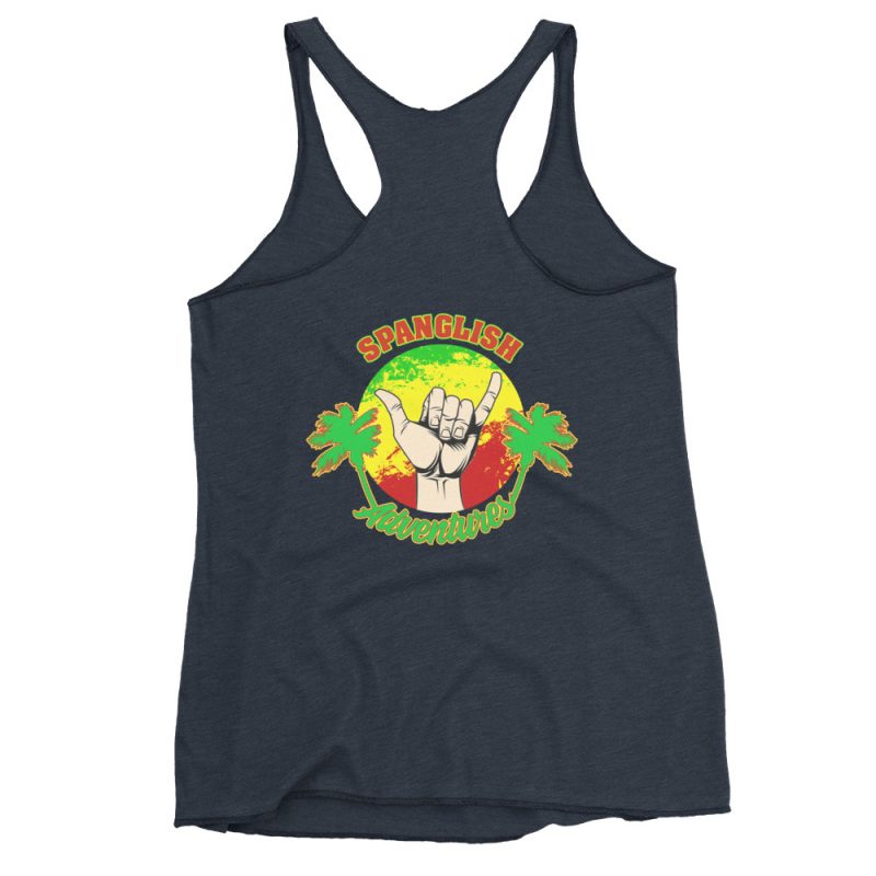 Rasta Man Women's Racerback Tank - Image 5