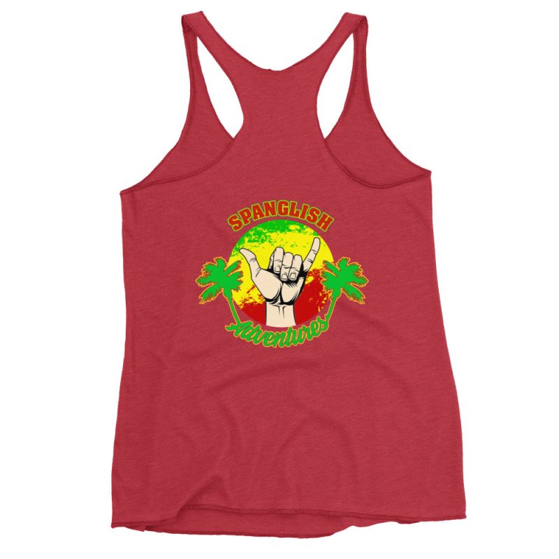 Rasta Man Women's Racerback Tank - Image 11