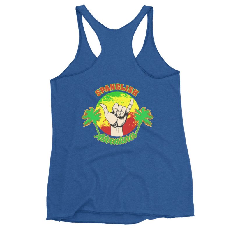 Rasta Man Women's Racerback Tank - Image 14