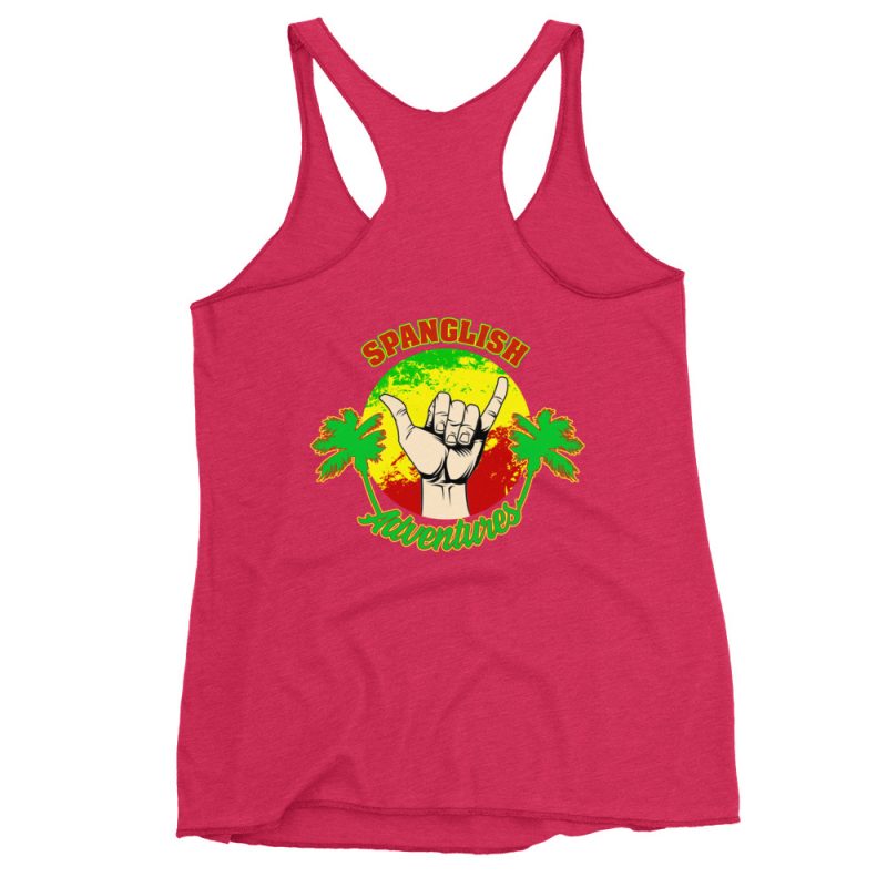 Rasta Man Women's Racerback Tank - Image 12