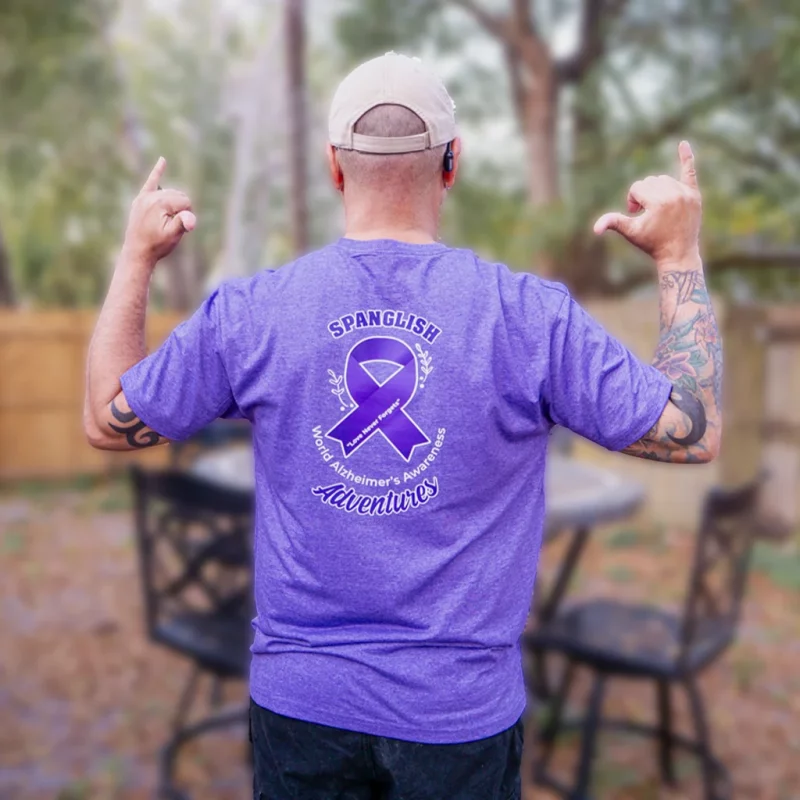 Unisex Alzheimer Awareness T-shirt