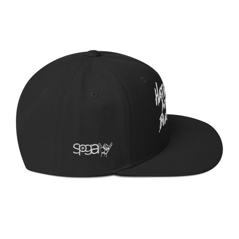 Hate me into a Blessing Snapback Hat - Image 4