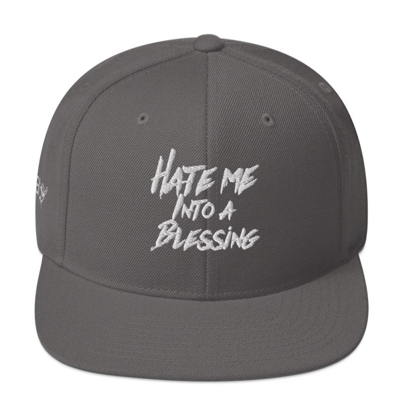 Hate me into a Blessing Snapback Hat - Image 27