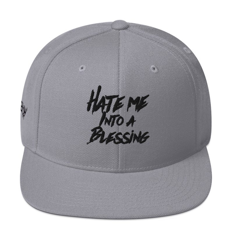 Hate me into a Blessing Snapback Hat - Image 3