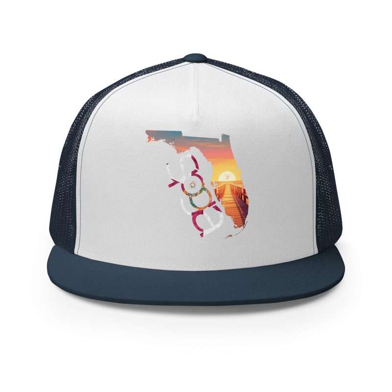 🧢 The Floridian Trucker Cap – Adjustable Florida Mesh Hat for Everyday Wear - Image 4
