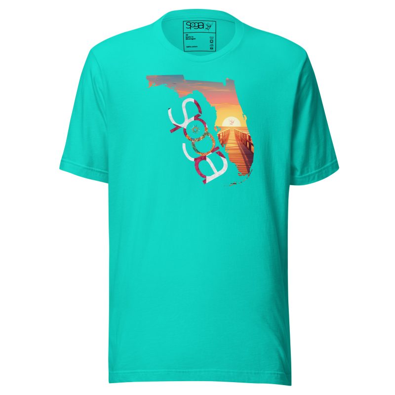 🌴 The Floridian Unisex T-Shirt – Comfortable Florida Graphic Tee for Everyday Wear - Image 3
